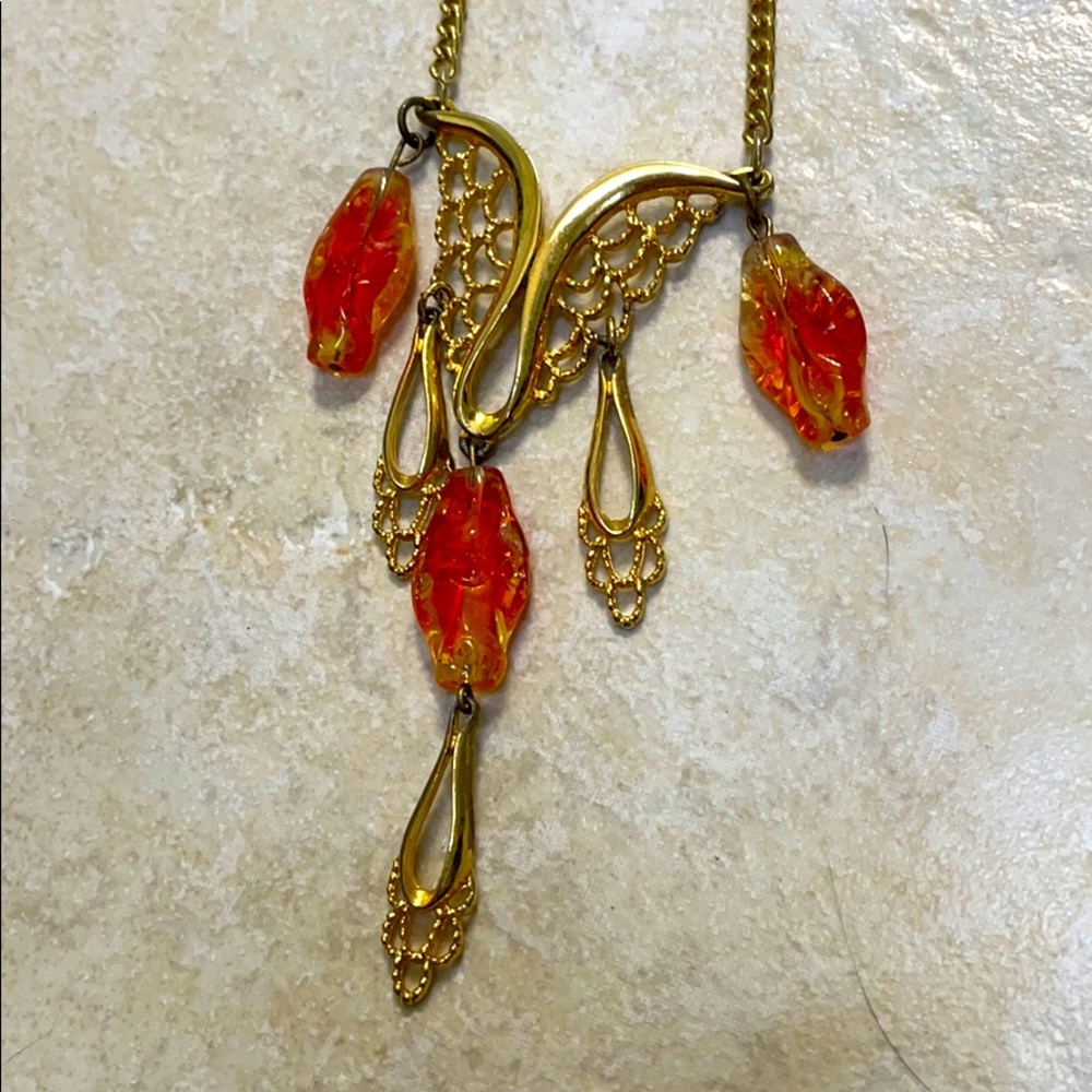 Vintage statement necklace